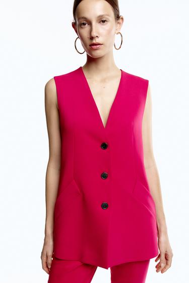 MONO BLAZER SATINADO - Cava | ZARA España