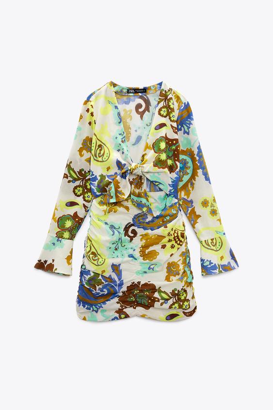 Εικόνα 2 του ΕΜΠΡΙΜΕ ΦΟΡΕΜΑ ΜΕ ΚΟΜΠΟ από Zara