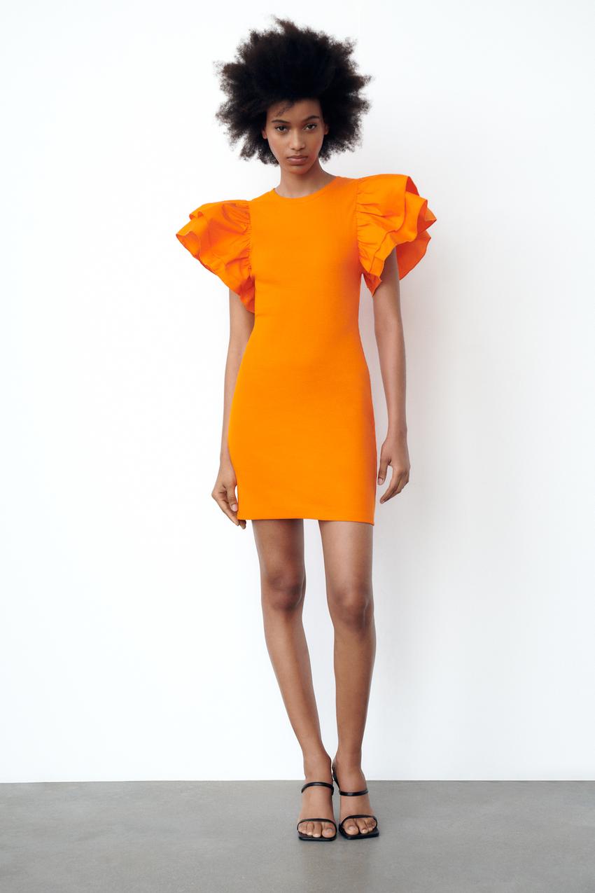 Frill dress zara Clearance