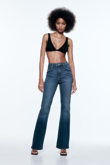 women's zara jeans