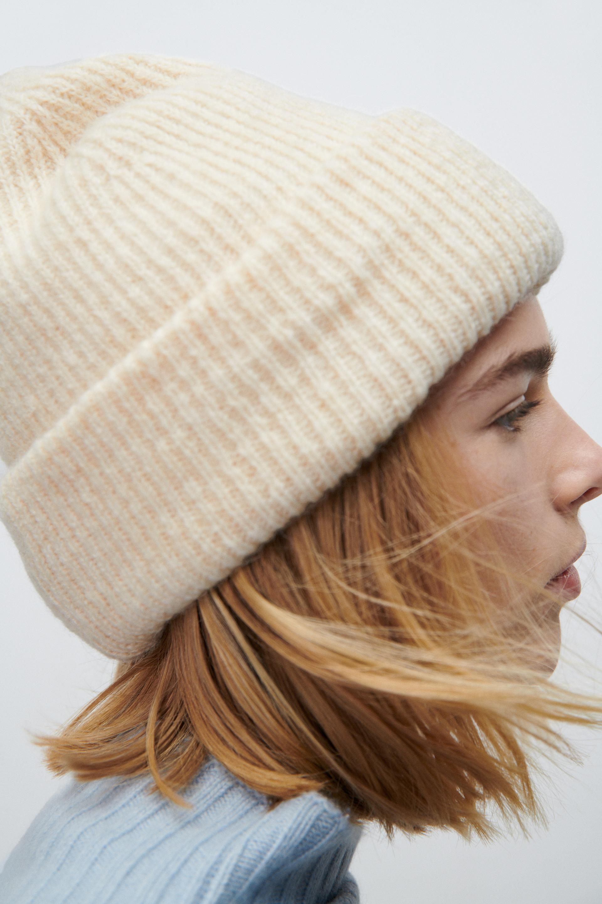 BERRETTO BEANIE IN MAGLIA - Blu | ZARA Italia / Italy