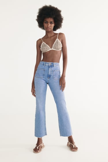 ZW THE MID RISE FLARE JEANS