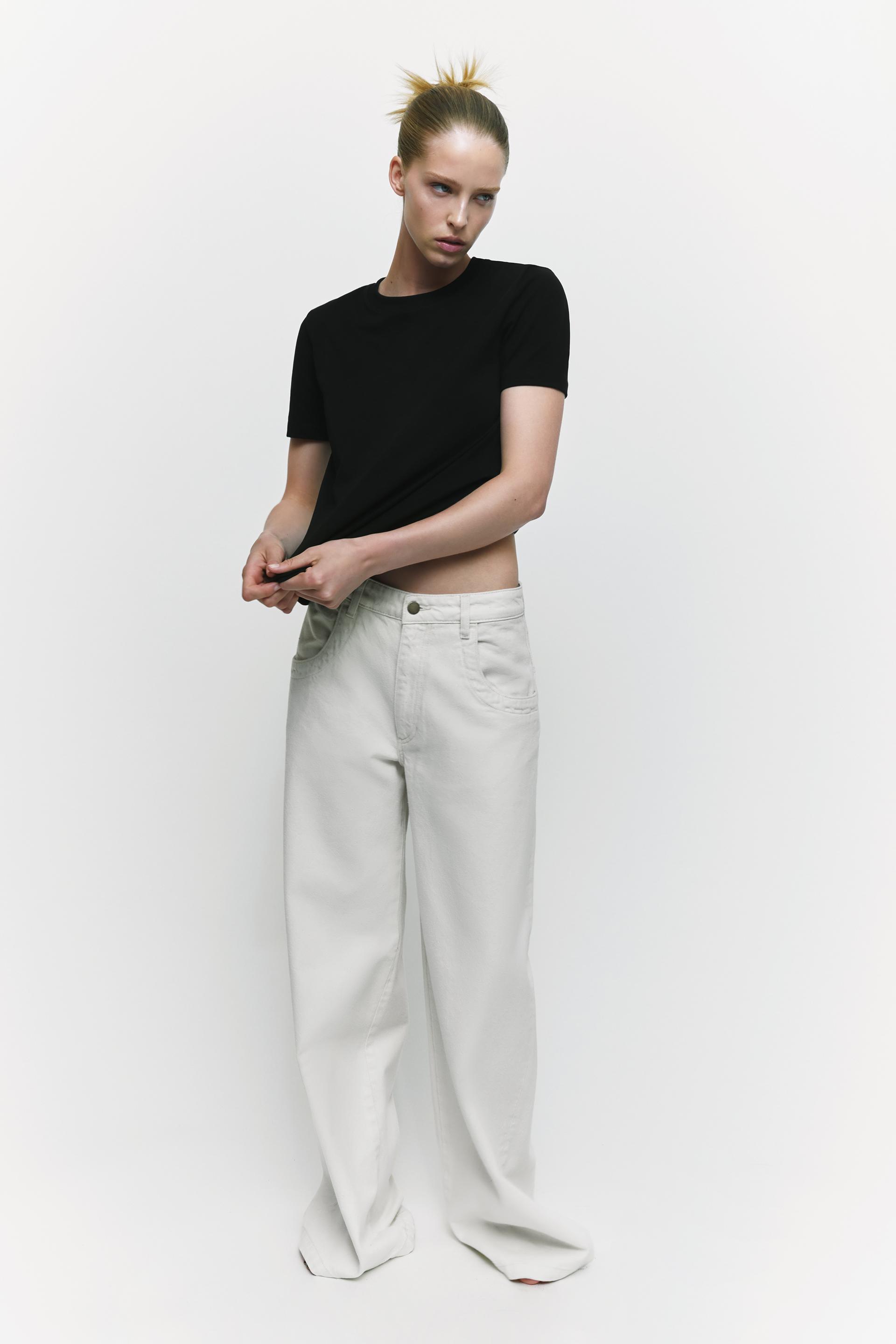 MAGLIETTA PREMIUM IN COTONE - Bianco | ZARA Italia / Italy