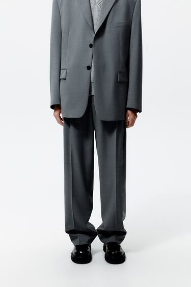 RELAXED SUIT TROUSERS