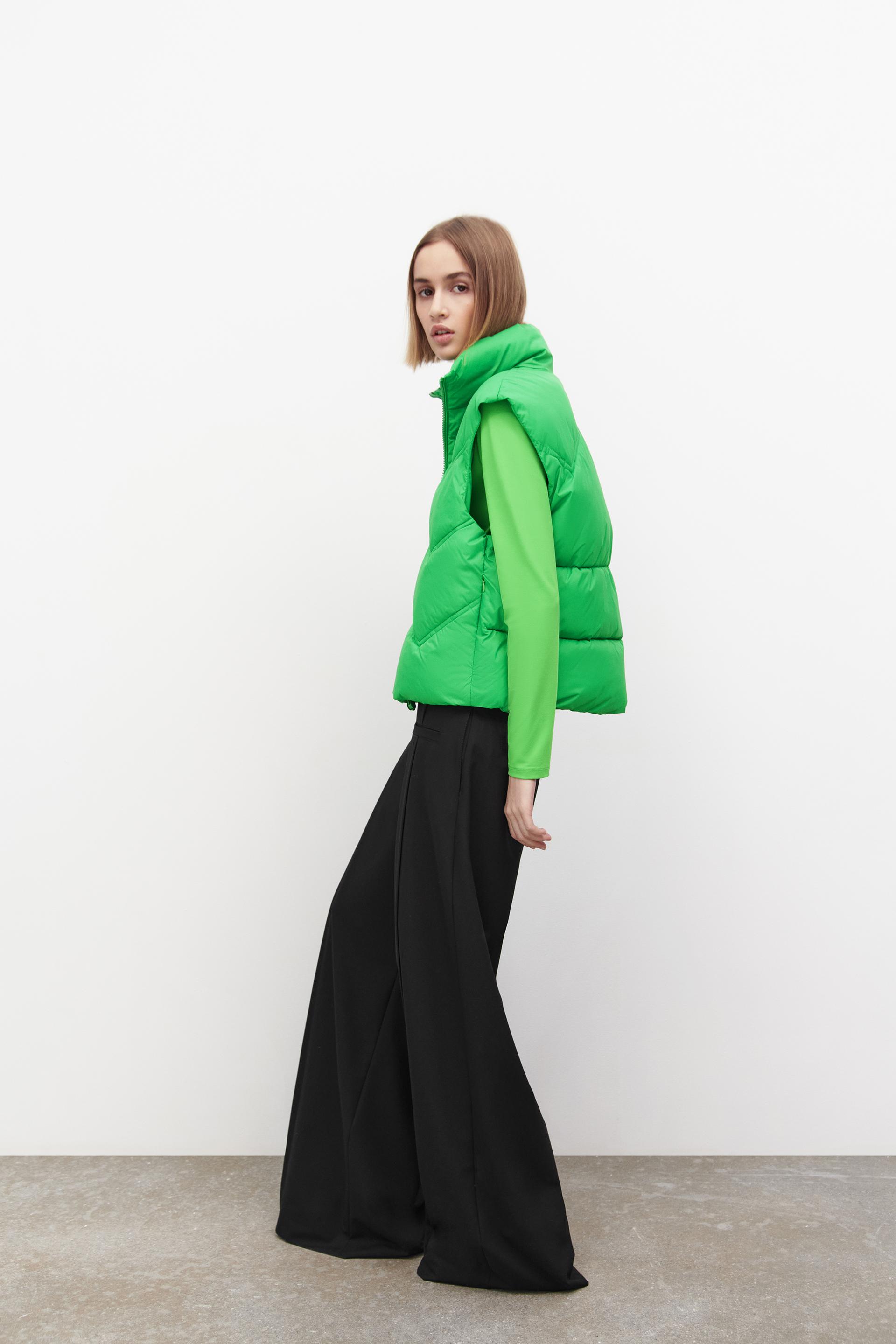 CHALECO ACOLCHADO - Verde | ZARA España