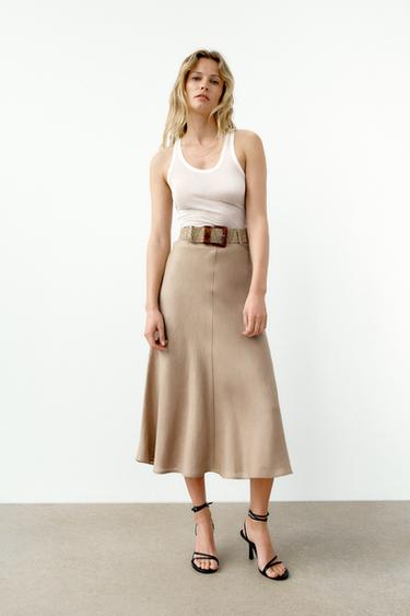 Faldas de cintura alta Mujer | ZARA España