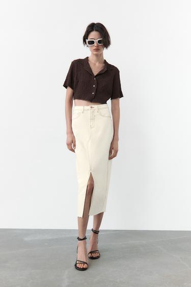 デニムスカート レディース Zara 日本