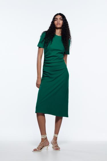 グリーンワンピース ワンピース レディース Zara 日本 グリーンワンピース ワンピース レディース Zara 日本