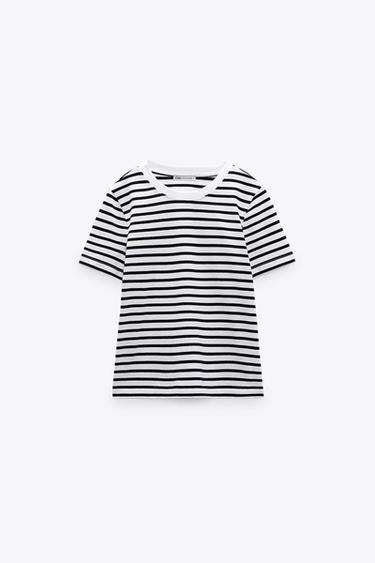 Camisetas de Rayas de Mujer | ZARA Colombia