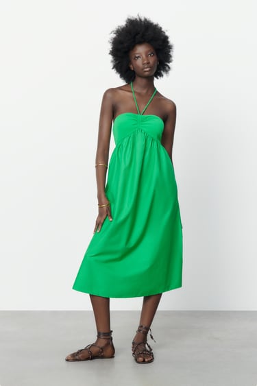 Image 0 of COMBINED DRESS from Zara