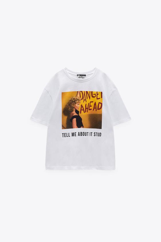 GREASE™ T-SHIRT - White | ZARA Australia