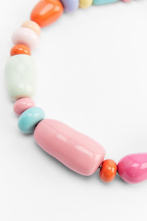 MULTI-COLORED NECKLACE - only one 