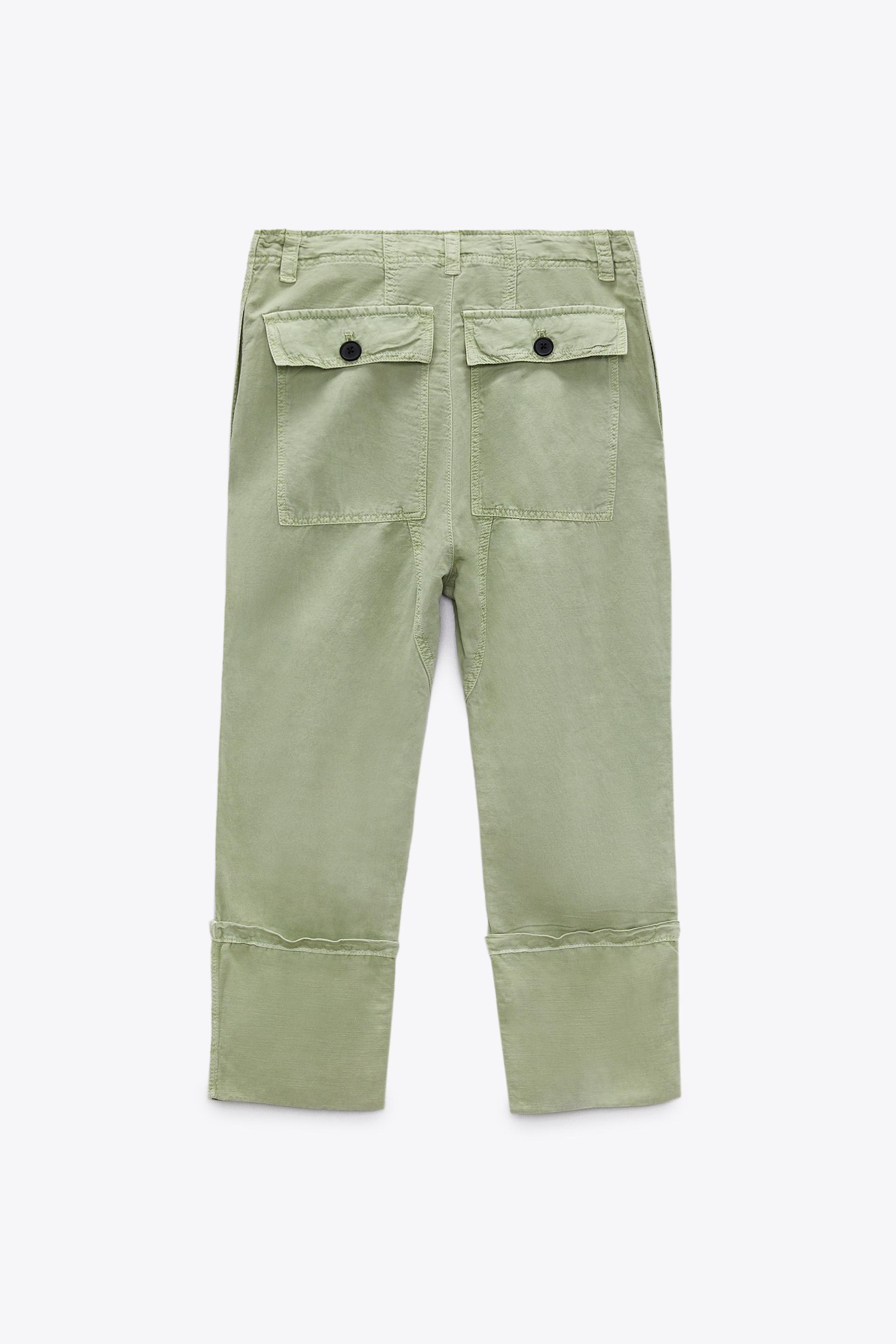 Pantalones Cargo de Mujer | ZARA España