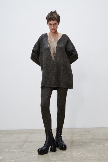ŽEBROVANÉ MANŽETY CARDIGAN