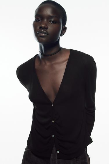 Maglioni Scollo a V da Donna | Nuova Collezione Online | ZARA Italia
