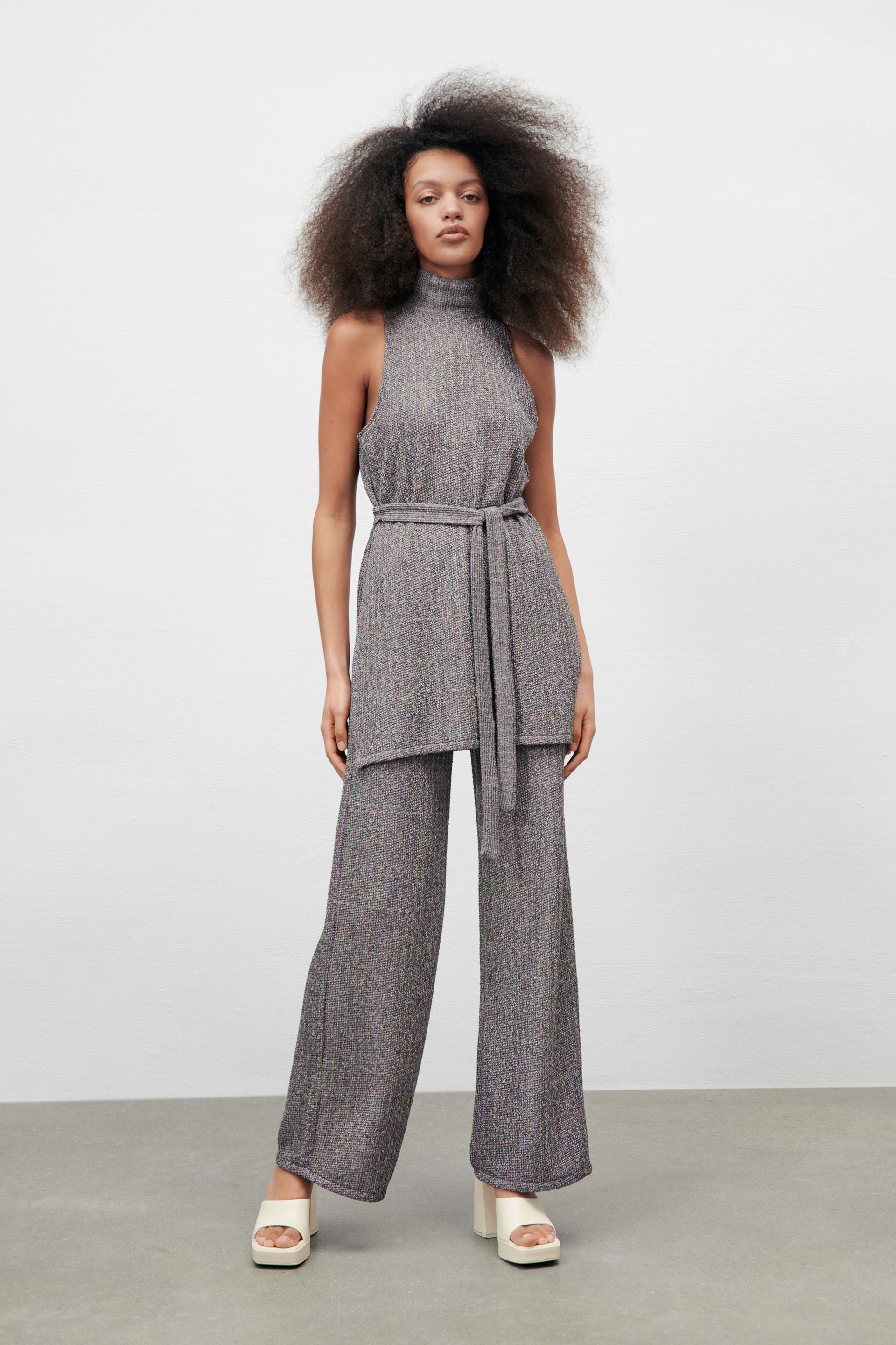 ベルト付きワンピース マルチカラ Zara Japan 日本