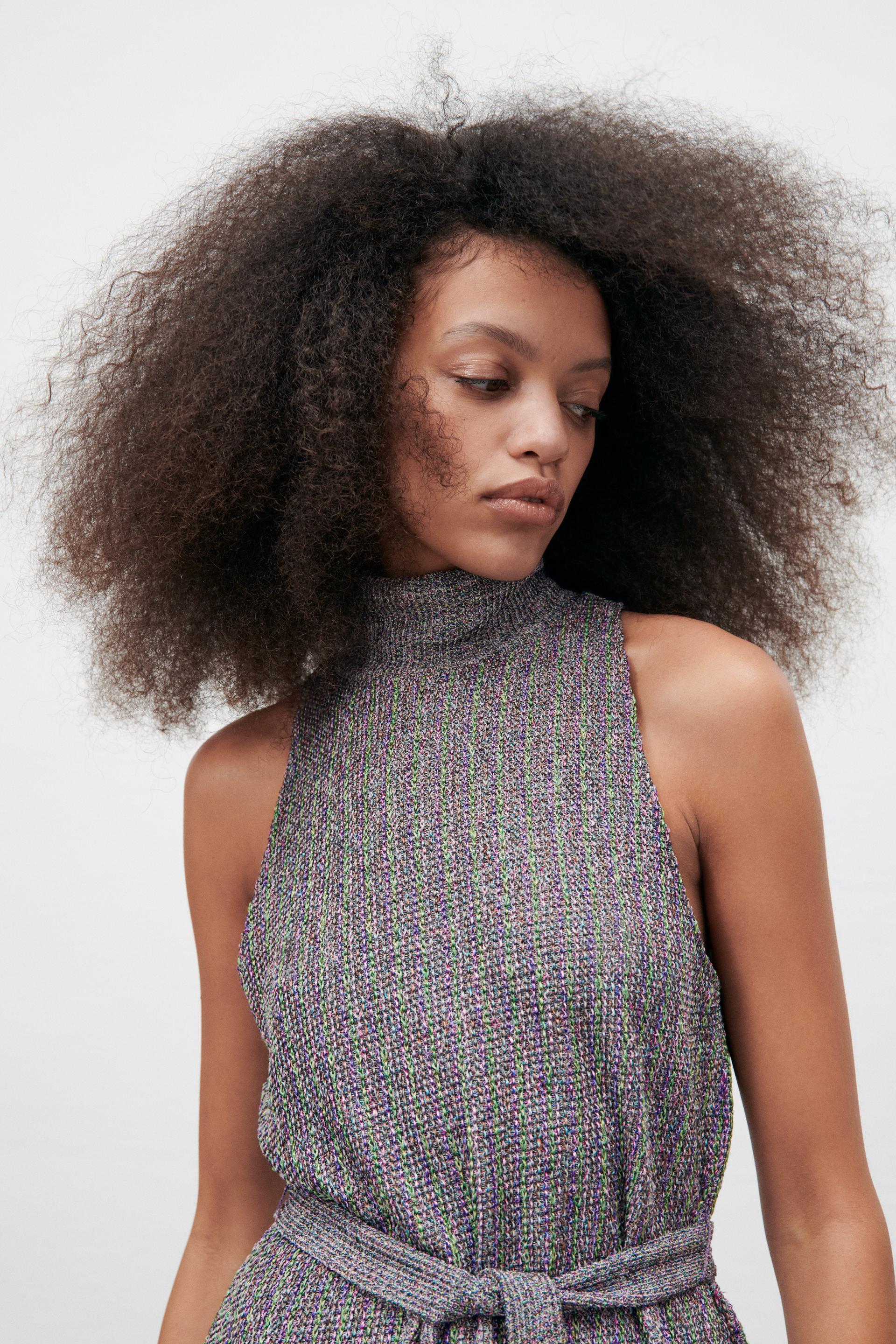 ベルト付きワンピース マルチカラ Zara Japan 日本