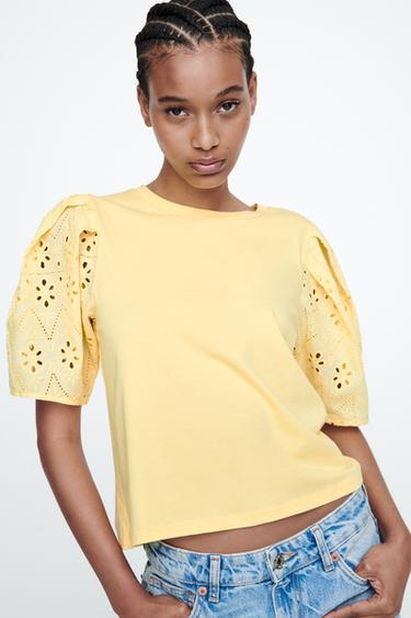 Catálogo de camisetas de Zara para Primavera Verano 2022 - Tendenzias.com