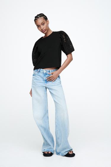 Camisetas Negras de Mujer | Nueva Colección Online | ZARA México