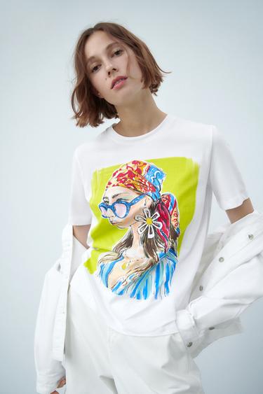 Women's Graphic \u0026 Slogan T-shirts 