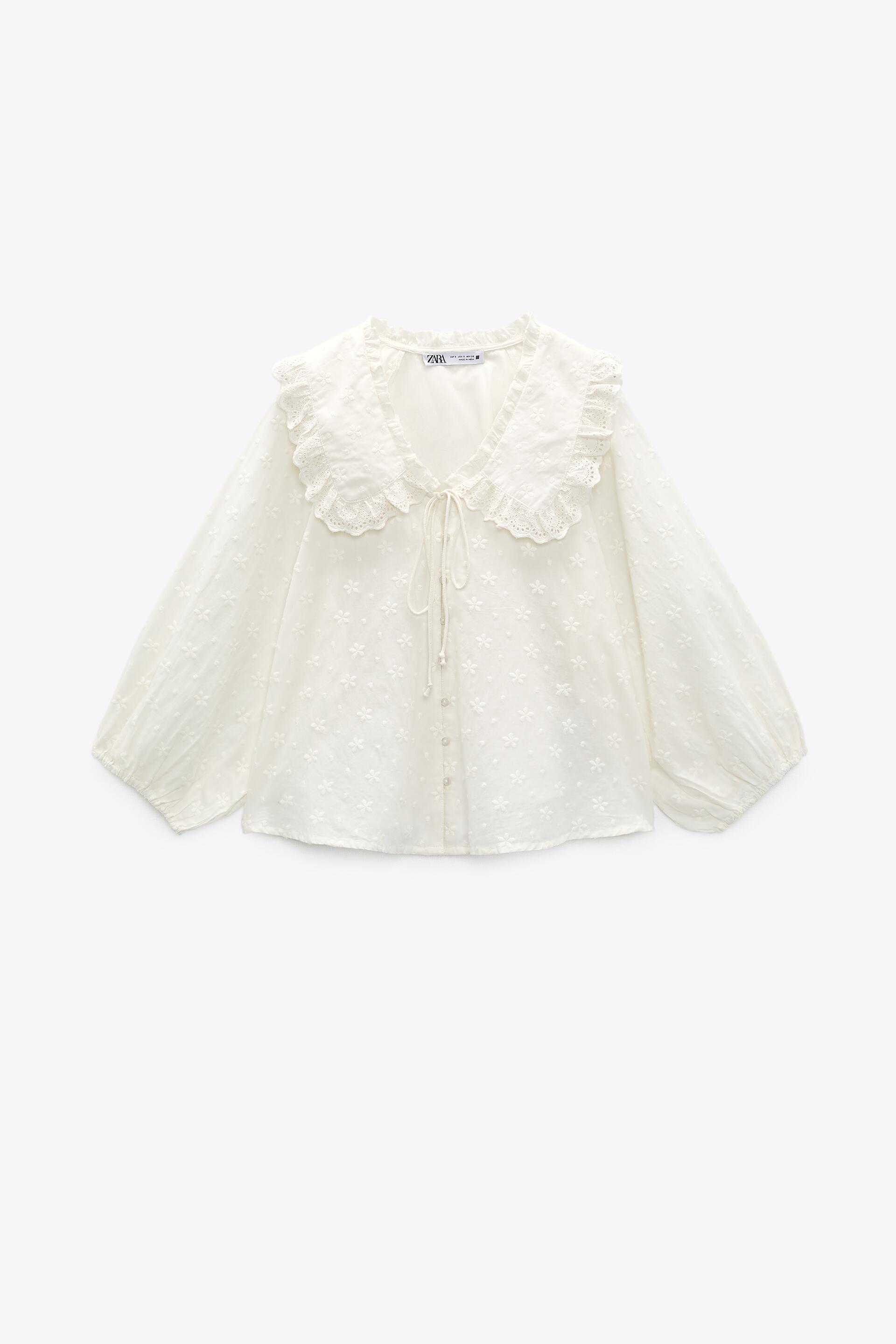 PETER PAN COLLAR - Ecru | ZARA Turkey