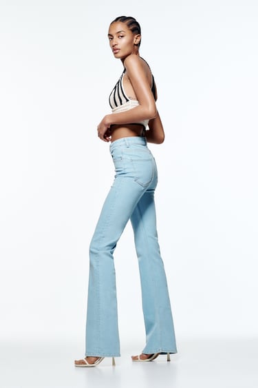 FLARED JEANS Z1975 MET HIGH RISE