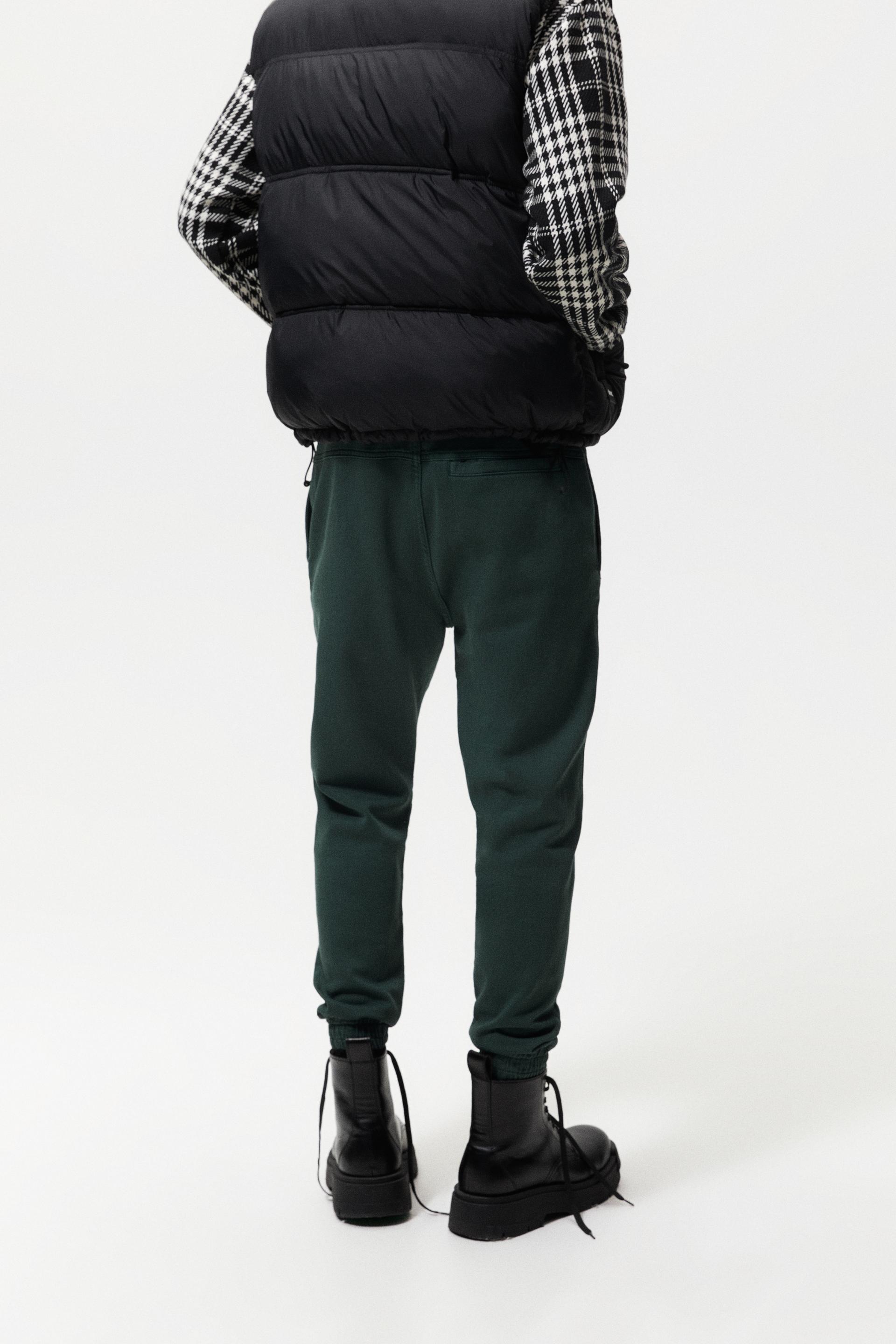 PANTALÓN SOFT DENIM - Khaki | ZARA España