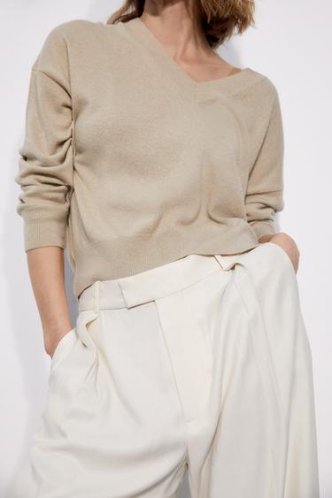 pull oversize femme zara