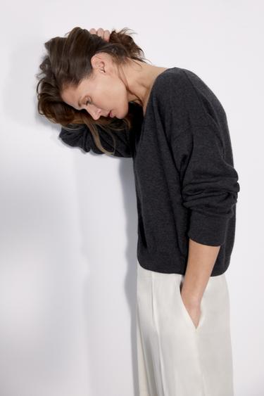 Maglioni Grigi da Donna | Nuova Collezione Online | ZARA Italia