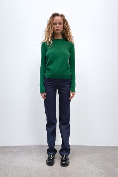 CASHMERE AND WOOL SWEATER