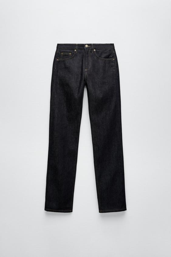 ZW THE SELVEDGE JEANS - Blue | ZARA 