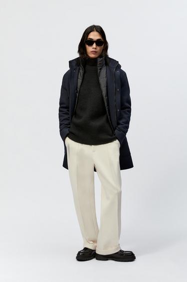 フード付きコート メンズ Zara 日本 フード付きコート メンズ Zara 日本