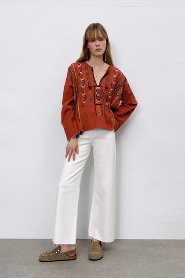 Blusas Camisas | Tops Mujer | ZARA Argentina