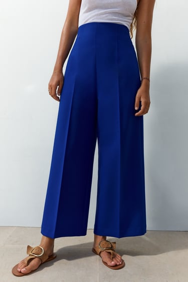 Image 0 of CULOTTE TROUSERS from Zara