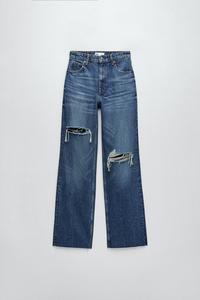 SUPER WIDE LEG JEANS - Blue | ZARA United States