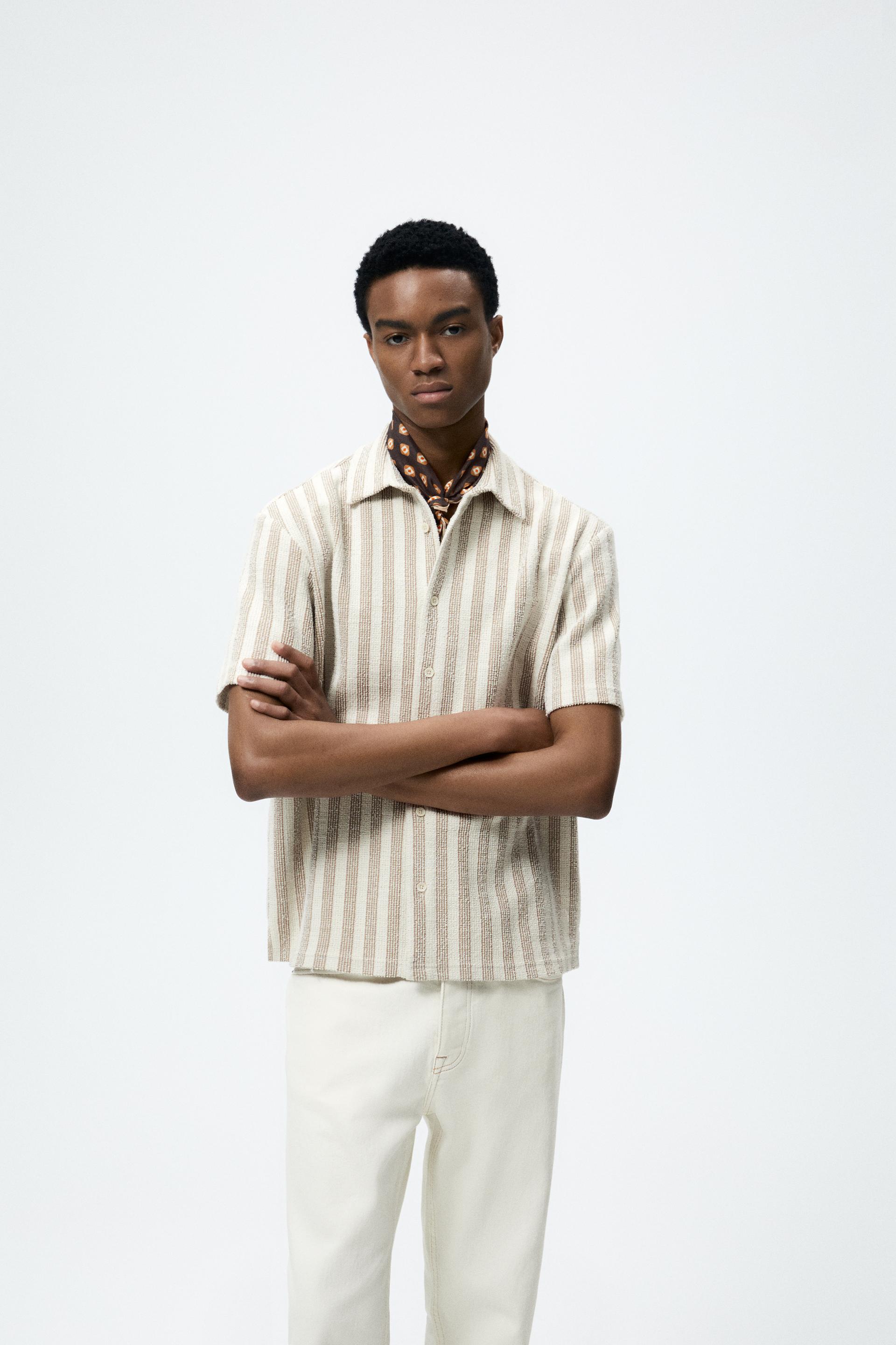 Geometric Print Scarf Brown Zara Singapore Geometric Print Scarf Brown Zara Singapore