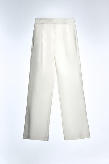 Pantalones Blancos de Mujer | ZARA España