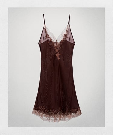 EMBROIDERED CAMISOLE DRESS