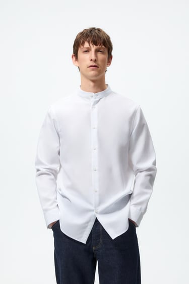 Image 0 of EASY CARE TEXTURED SHIRT from Zara