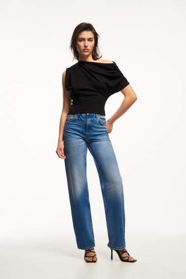 zara black tops