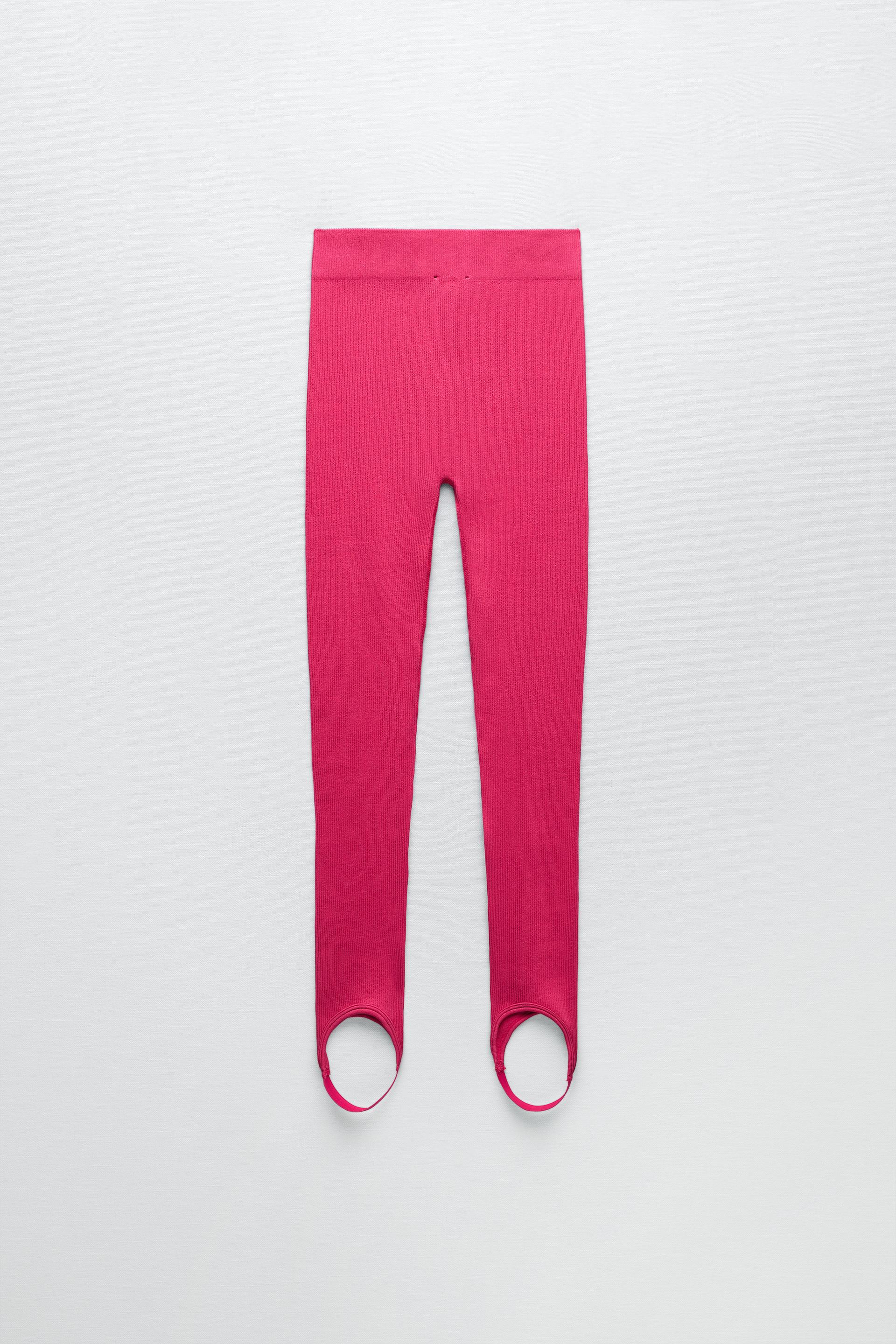 HIGH-WAIST FUSEAU LEGGINGS - Black | ZARA Turkey