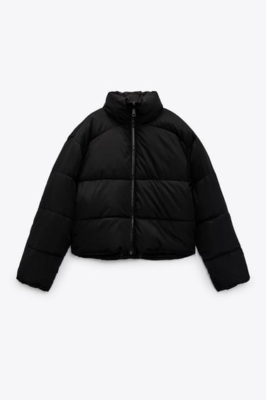SHORT WATER AND WIND PROTECTION PUFFER JACKET