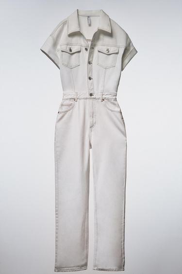 Monos y Petos Vaqueros de Mujer | ZARA Colombia