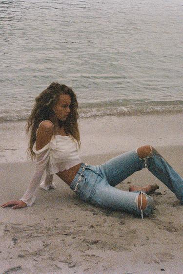 Jeans Strappati da Donna | Nuova Collezione Online | ZARA Italia