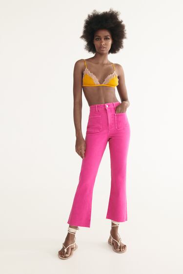 ZW THE SAILOR CROPPED FLARE JEANS