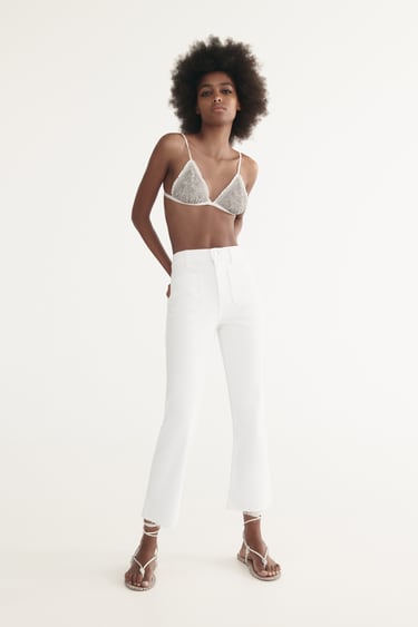 ZW THE SAILOR CROPPED FLARE JEANS