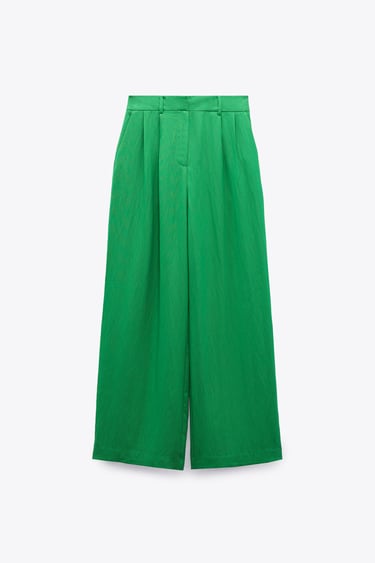 WIDE-LEG TROUSERS WITH DARTS