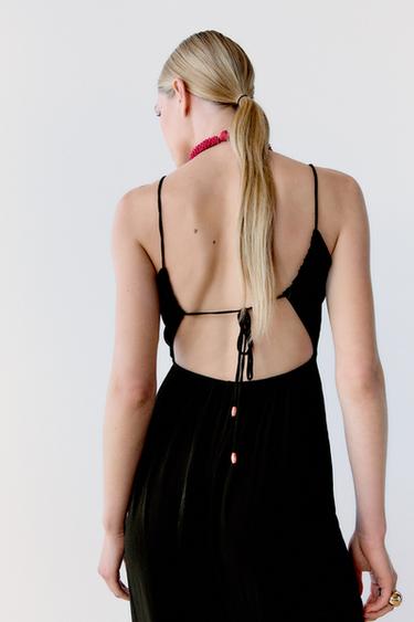 Jumpsuit Zara Black size S International in Polyester - 16721768