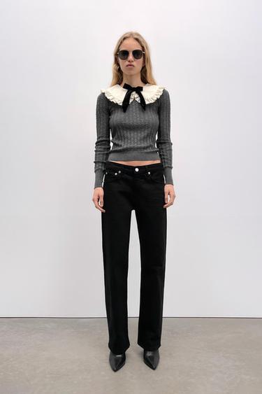 pull oversize femme zara