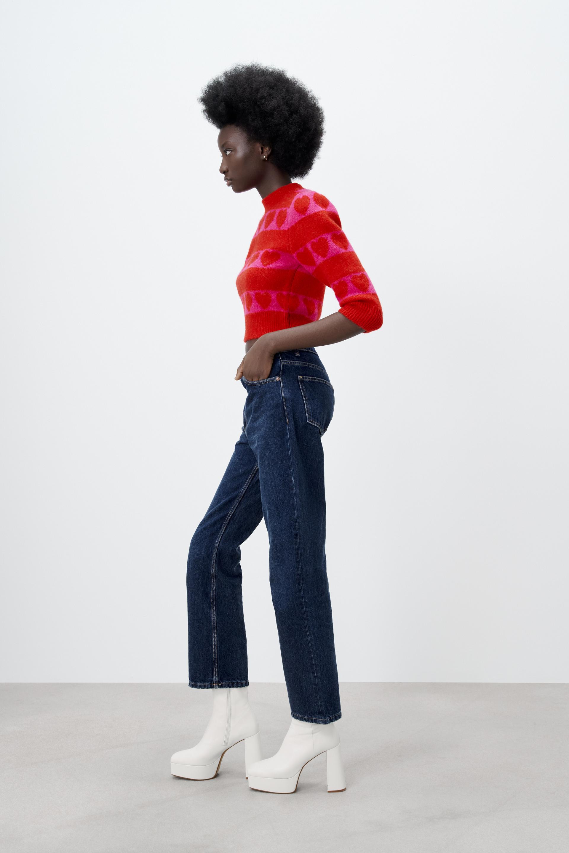JERSEY PUNTO CORAZONES - único | ZARA España